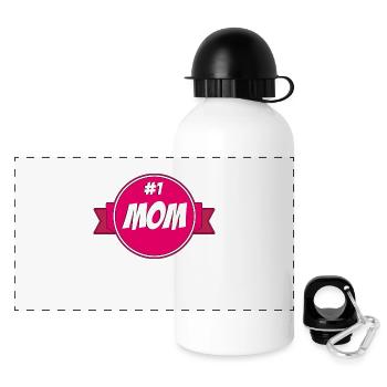 Mum of the year - Panoramic Thermal Bottle with Lid 500 ml - white - Front