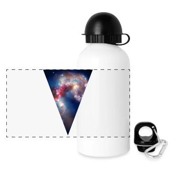 Galaxy - Space - Stars - Cosmic - Art - Universe T - Gourde panoramique avec couvercle 500 ml - blanc - Devant