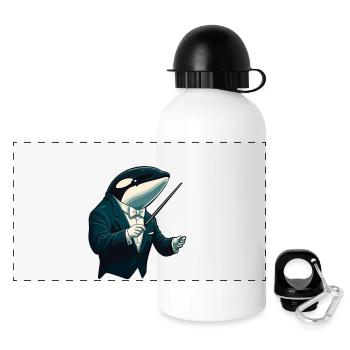 Conductor - Panoramic Thermal Bottle with Lid 500 ml - white - Front