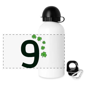 9 - Panoramic Thermal Bottle with Lid 500 ml - white - Front