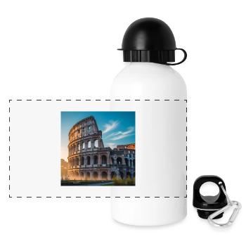 Colisée - Gourde panoramique avec couvercle 500 ml - blanc - Devant