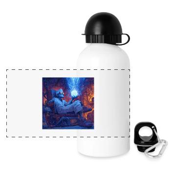 Mad Scientist - Panoramic Thermal Bottle with Lid 500 ml - white - Front