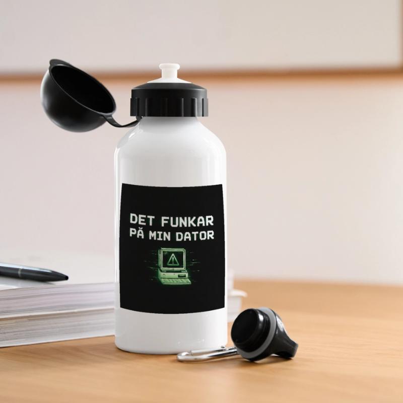 Develops humor – it works on my computer Panoramic Thermal Bottle with Lid 500 ml