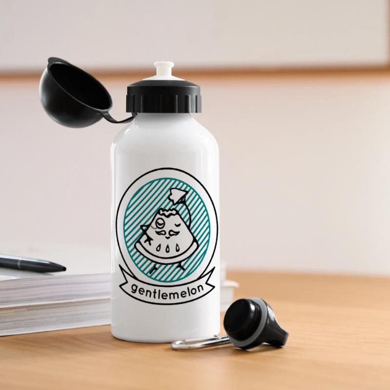 Pastèque Gourde panoramique avec couvercle 500 ml
