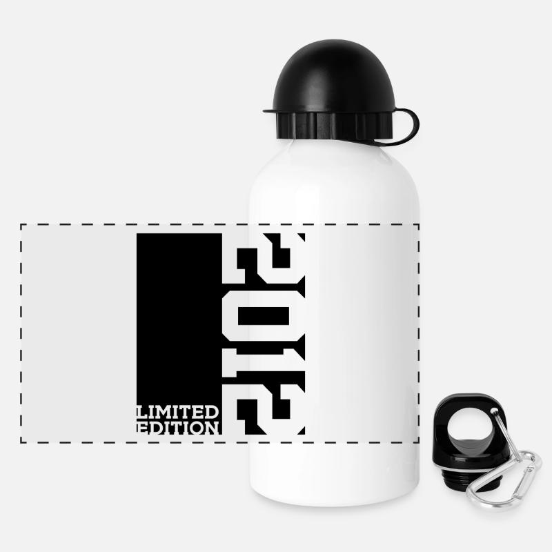 LIMITED EDITION 2012 14TH BIRTHDAY - Panoramic Thermal Bottle with Lid 500 ml - white
