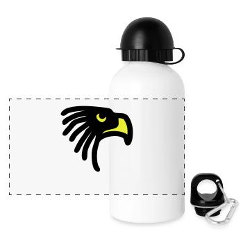 falke - Panorama Trinkflasche mit Deckel 500 ml - Weiß - Vorne