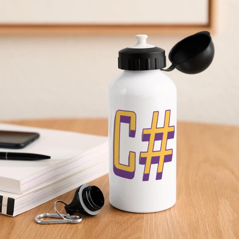 Programming Languages: C# / C sharp (Classic) Panoramic Thermal Bottle with Lid 500 ml