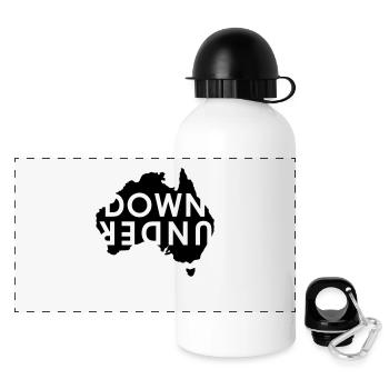 australia Down Under Landmark Australien - Panorama Trinkflasche mit Deckel 500 ml - Weiß - Vorne