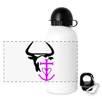 camargue - Panoramic Thermal Bottle with Lid 500 ml - white - Front