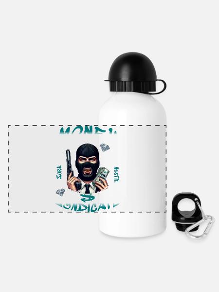 Syndicat de l’argent - Gourde panoramique avec couvercle 500 ml - blanc