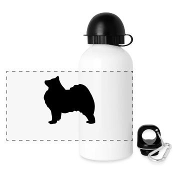 Samoyed - Panoramic Thermal Bottle with Lid 500 ml - white - Front