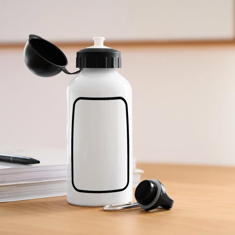 Mathematics - rectangle icon Panoramic Thermal Bottle with Lid 500 ml