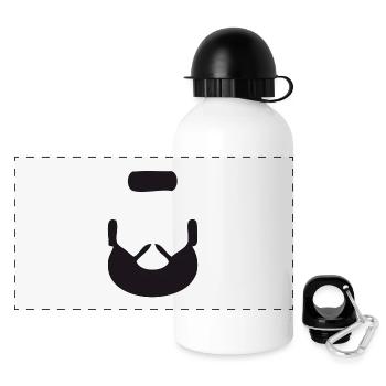 Mr T! - Panoramic Thermal Bottle with Lid 500 ml - white - Front
