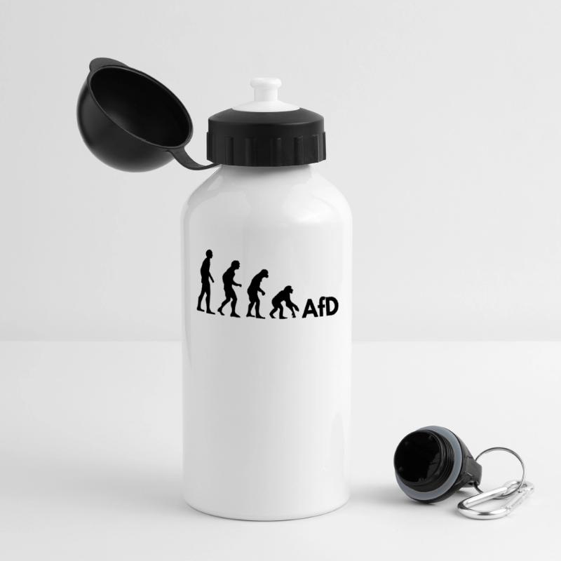 AfD Evolution Panorama Trinkflasche mit Deckel 500 ml