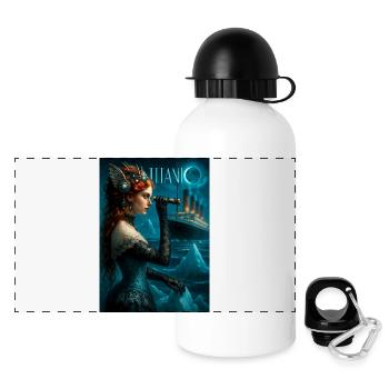 Titanic - Panoramic Thermal Bottle with Lid 500 ml - white - Front