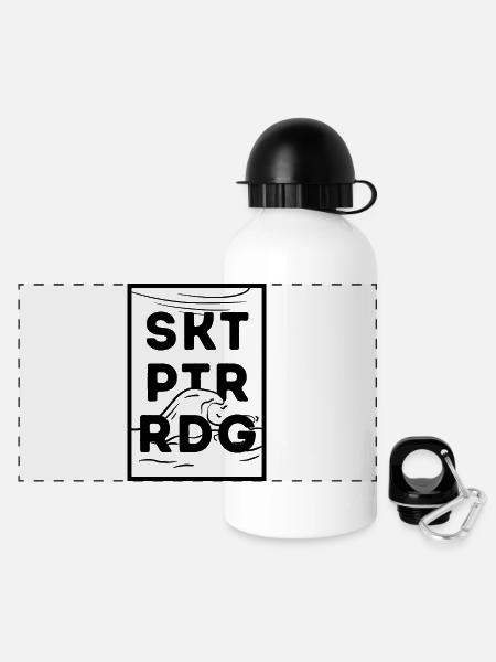 St.Peter-Ording - Panoramic Thermal Bottle with Lid 500 ml - white