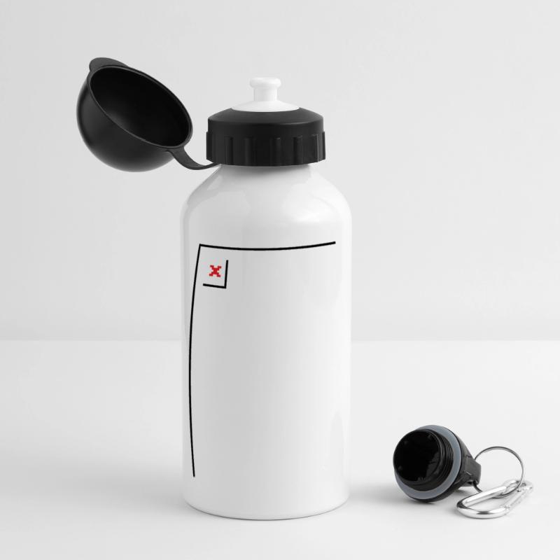Missing Image – File Not Found Hochformat Panorama Trinkflasche mit Deckel 500 ml