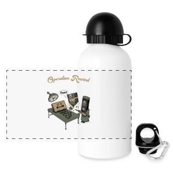 Operation Rewind: Retro MedTech - Panoramic Thermal Bottle with Lid 500 ml - white - Front