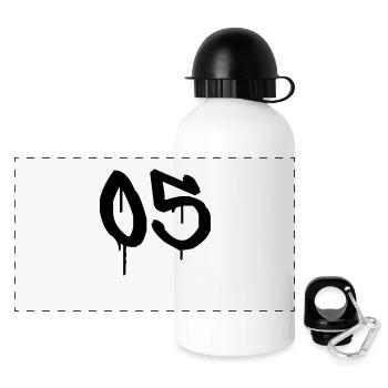 Day: 05 - Panoramic Thermal Bottle with Lid 500 ml - white - Front