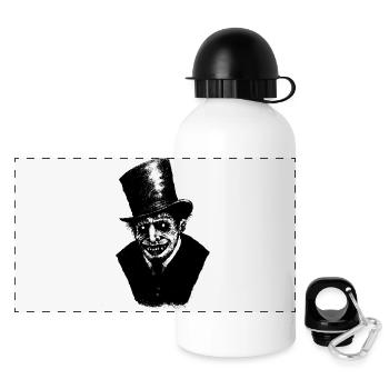 mort - Gourde panoramique avec couvercle 500 ml - blanc - Devant