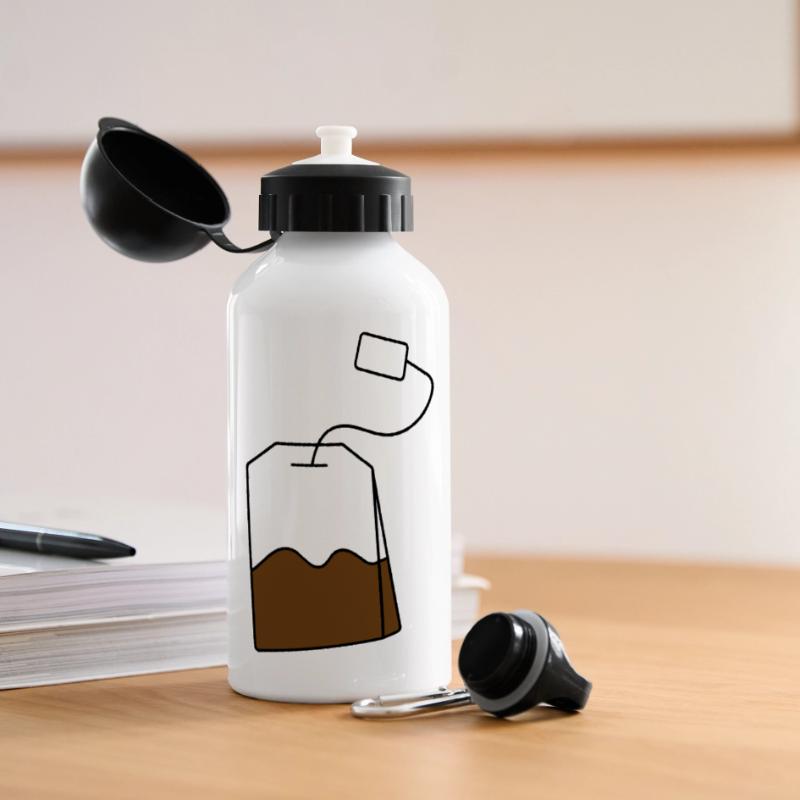 Sachet de thé Gourde panoramique avec couvercle 500 ml