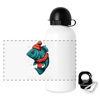 I scale - Panoramic Thermal Bottle with Lid 500 ml - white - Front