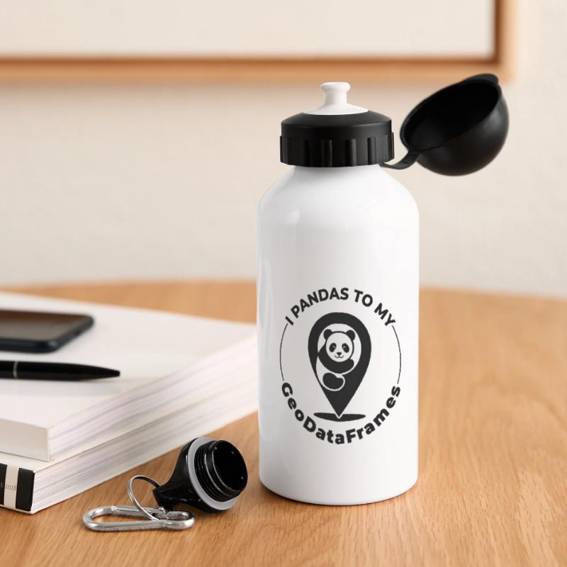 GeoDataFrames Pandas GIS Programmation Python Gourde panoramique avec couvercle 500 ml