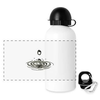 Ripple Clothing - Panoramic Thermal Bottle with Lid 500 ml - white - Front
