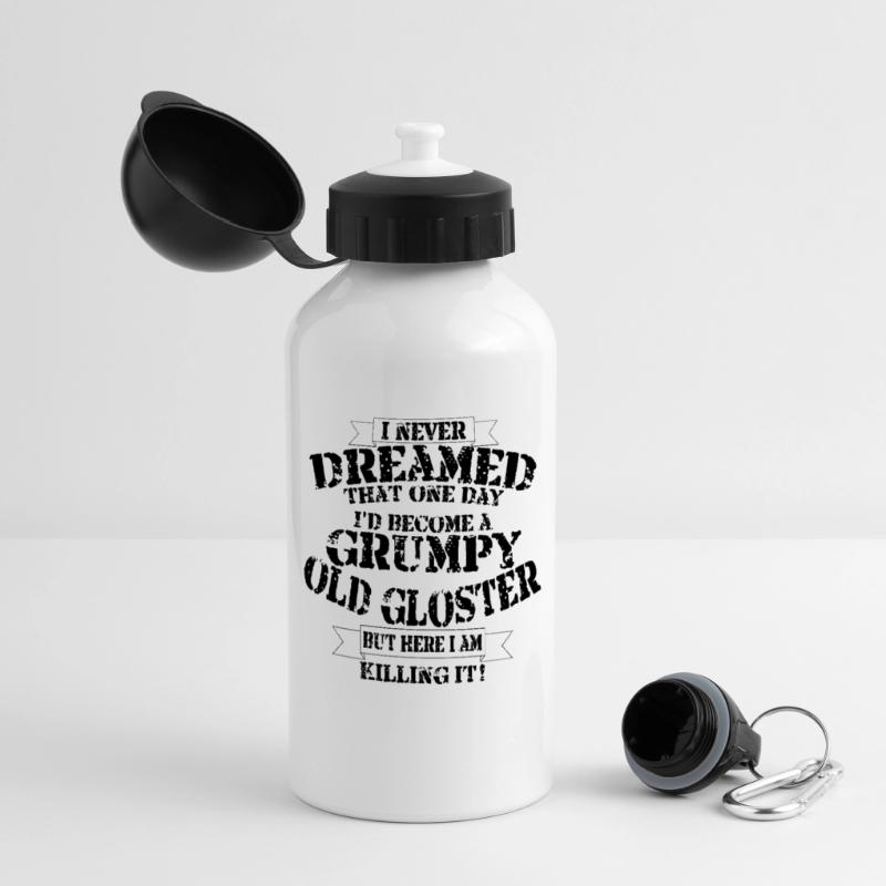 Grumpy Old Gloster Panoramic Thermal Bottle with Lid 500 ml