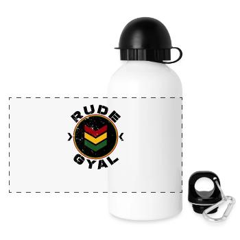 Rude Gyal - Panoramic Thermal Bottle with Lid 500 ml - white - Front