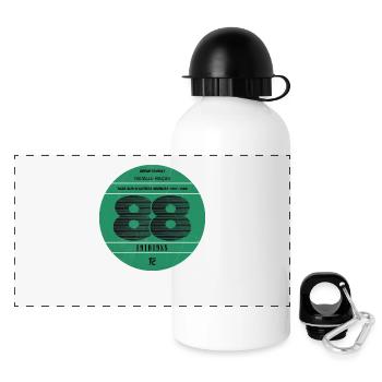 Vignette automobile 1988 - Gourde panoramique avec couvercle 500 ml - blanc - Devant