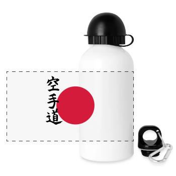 Karate do - Orient - Panoramic Thermal Bottle with Lid 500 ml - white - Front