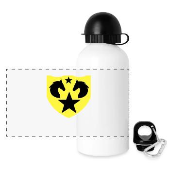 Horse - Panoramic Thermal Bottle with Lid 500 ml - white - Front