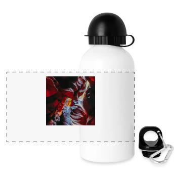 Antelope Canyon - Panoramic Thermal Bottle with Lid 500 ml - white - Front