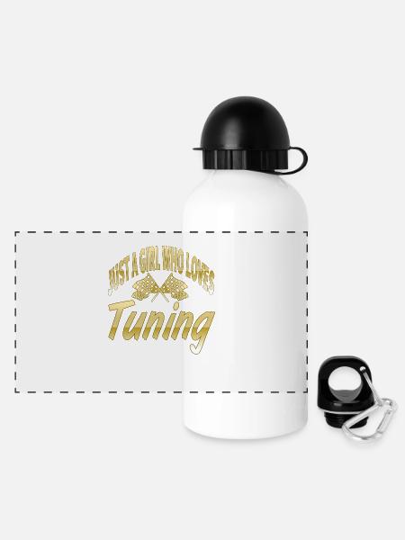 Tuning - Panoramic Thermal Bottle with Lid 500 ml - white