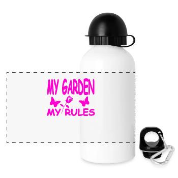 Garden - Panoramic Thermal Bottle with Lid 500 ml - white - Front