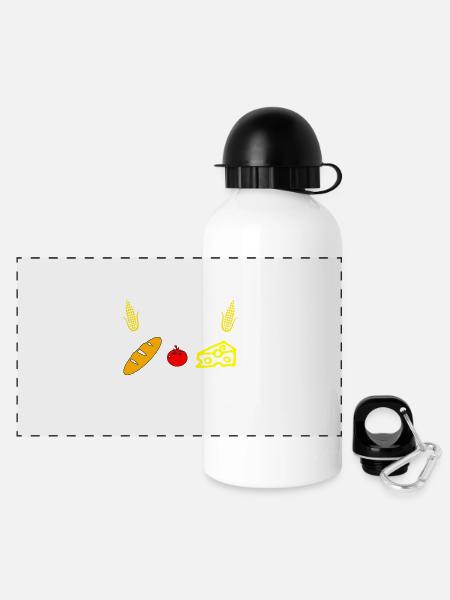 Farmer - Panoramic Thermal Bottle with Lid 500 ml - white