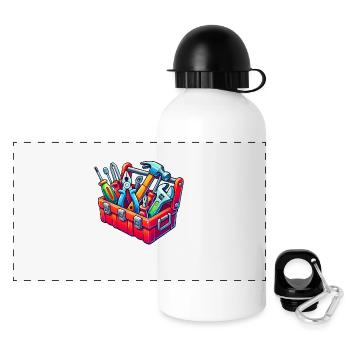 Tool Toolbox - Panoramic Thermal Bottle with Lid 500 ml - white - Front