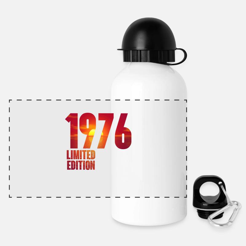 1976 - Panoramic Thermal Bottle with Lid 500 ml - white