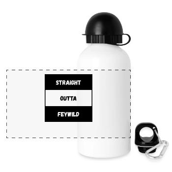 Straight Outta Feywild - Panoramic Thermal Bottle with Lid 500 ml - white - Front