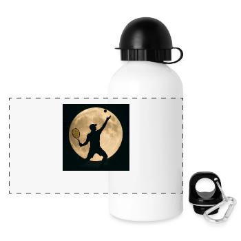 Sports - Tennis - Panoramic Thermal Bottle with Lid 500 ml - white - Front