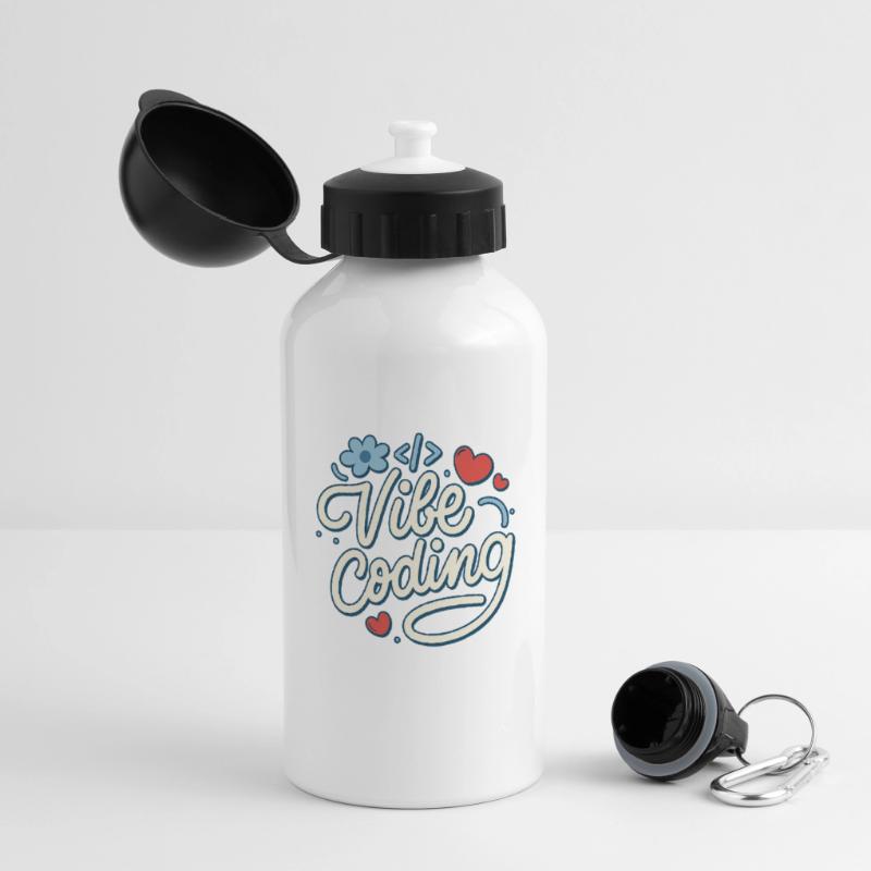 Vibe Coding Panoramic Thermal Bottle with Lid 500 ml