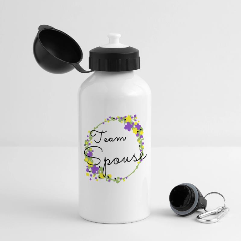 Team Spouse non binary/Team Verfiancé non binary Panoramic Thermal Bottle with Lid 500 ml