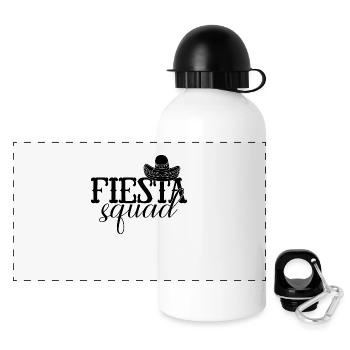 Fiesta Squad Cinco De Mayo Fiesta Drinking Party - Gourde panoramique avec couvercle 500 ml - blanc - Devant