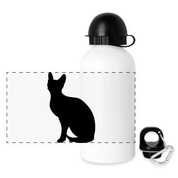Sphynx - free color selection - Panoramic Thermal Bottle with Lid 500 ml - white - Front