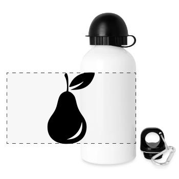 Pear Pear Fruit Fruit Fruits Food Healthy Pear - Panoramic Thermal Bottle with Lid 500 ml - white - Front