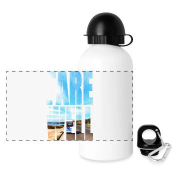 FAREWELL - Panoramic Thermal Bottle with Lid 500 ml - white - Front