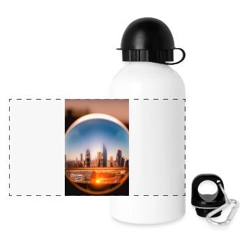 Ville de Kugel - Gourde panoramique avec couvercle 500 ml - blanc - Devant