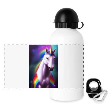 Unicorn - Panoramic Thermal Bottle with Lid 500 ml - white - Front