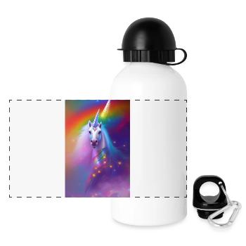 Unicorn - Panoramic Thermal Bottle with Lid 500 ml - white - Front